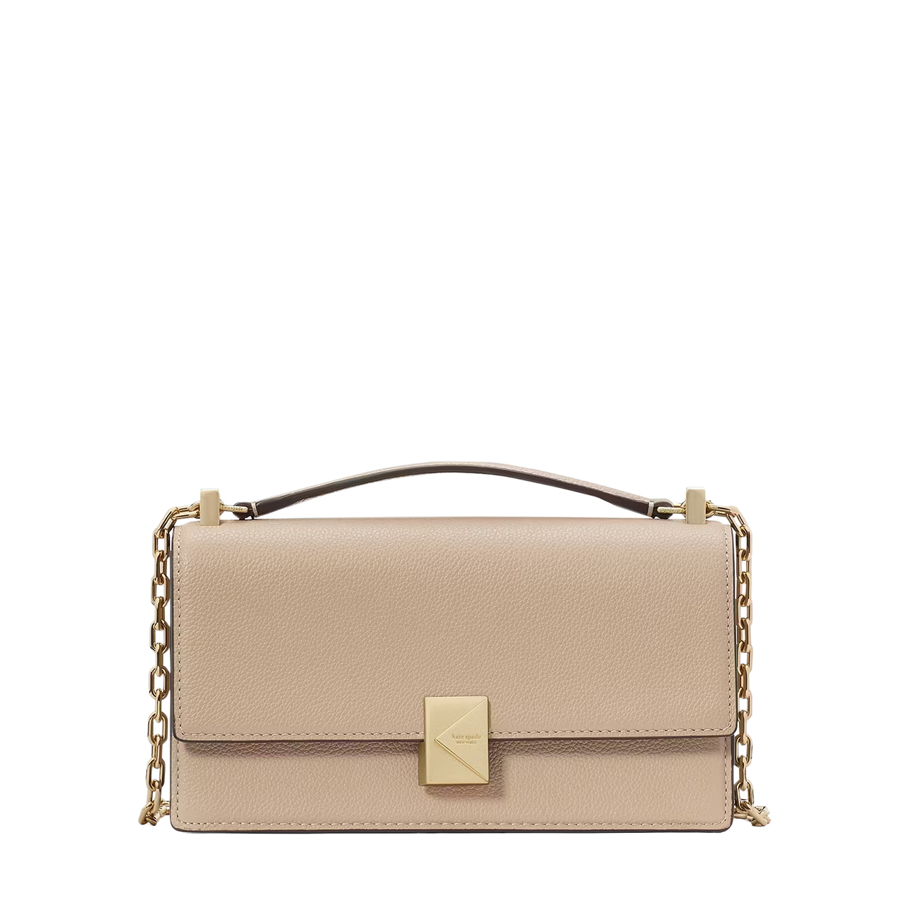 Deco Mini Flap Chain Crossbody Timeless Taupe